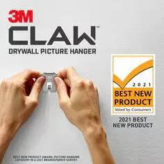 3M CLAW™ 15 lb. Drywall Picture Hanger With Spot Markers