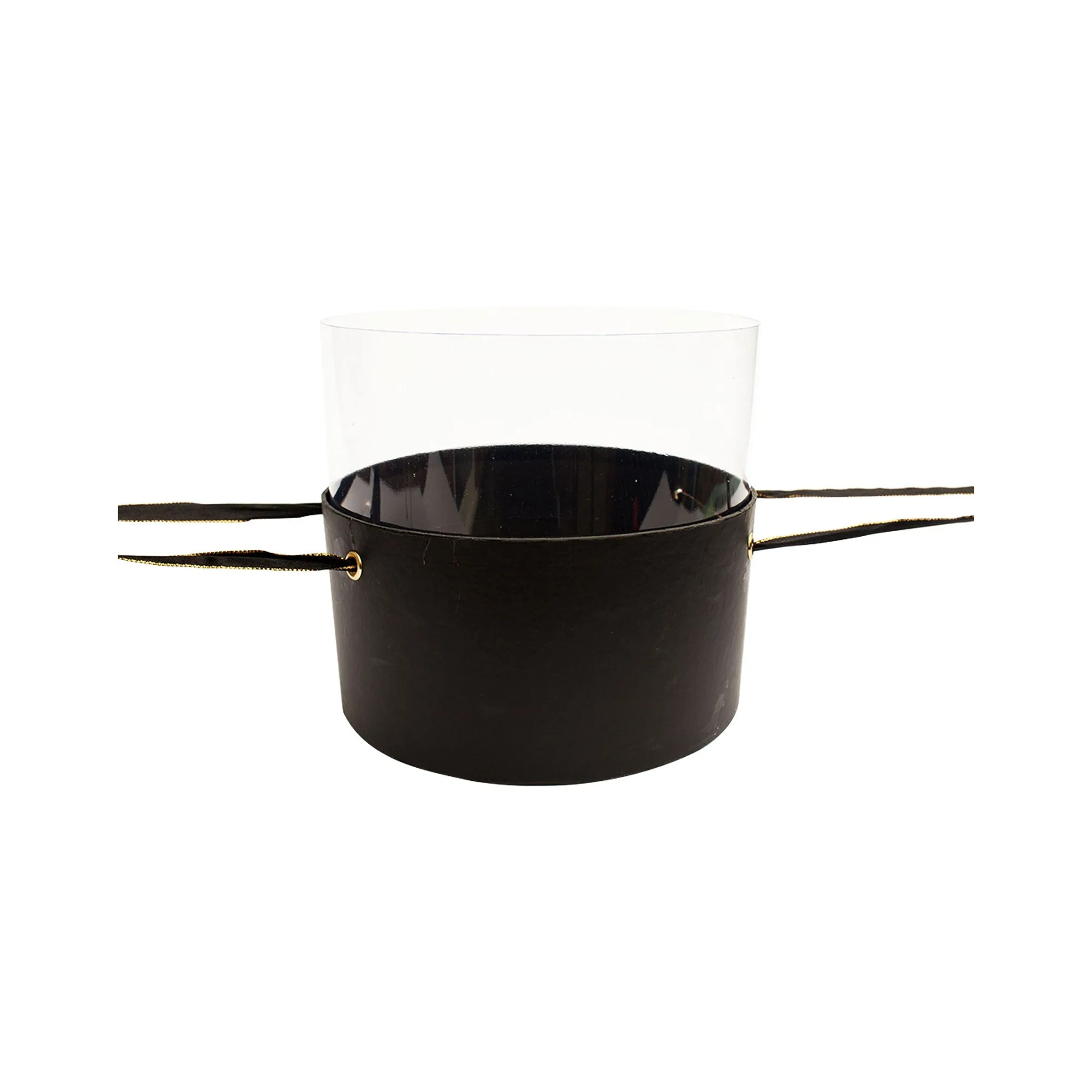 Black Transparent Top Gift Boxes - Set of 3