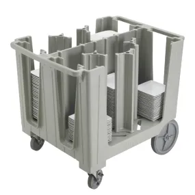 Cambro Adjustable Dish Caddy with 6 Dividers - CL723