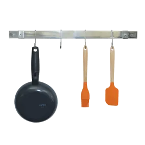CW6012 Stainless Steel Expanding Pot Rack Bar Range Kleen