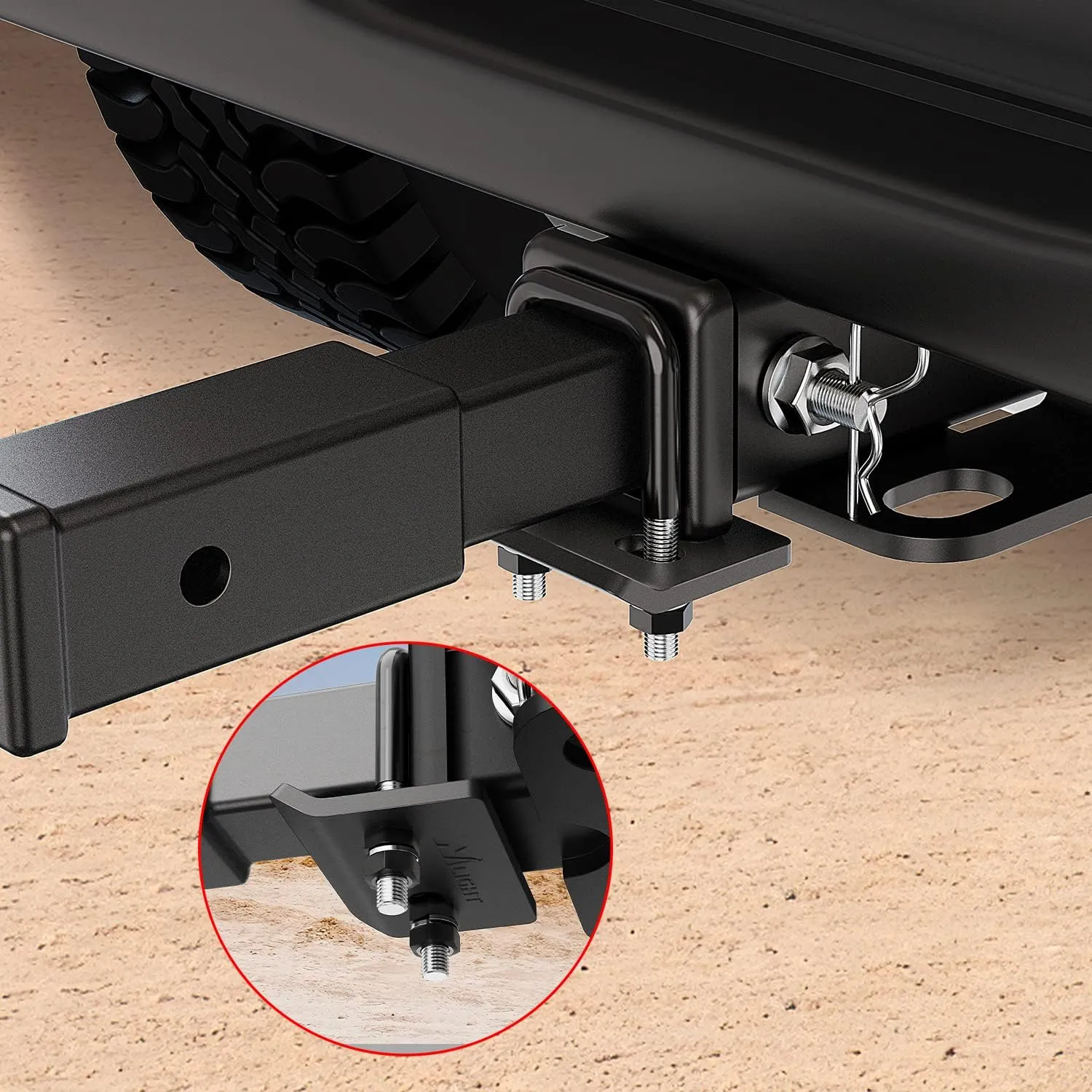 Hitch Tightener Anti-Rattle Clamp 2Pcs