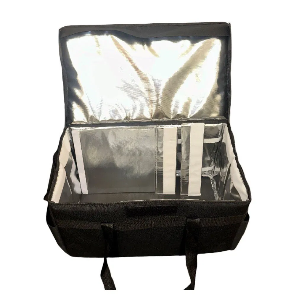 Large Hot/Cold Bag with Removeable Divider- 2 Pack