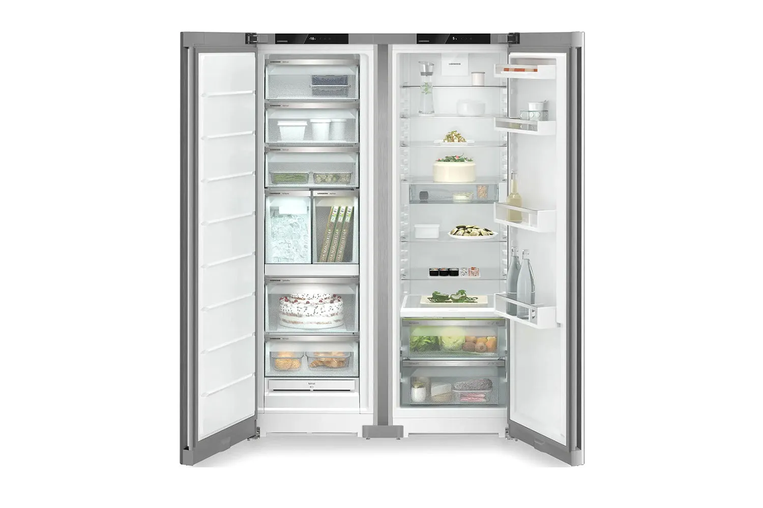 Liebherr Plus Series Side-by-Side Combination Freestanding Fridge Freezer | XRFSF5245