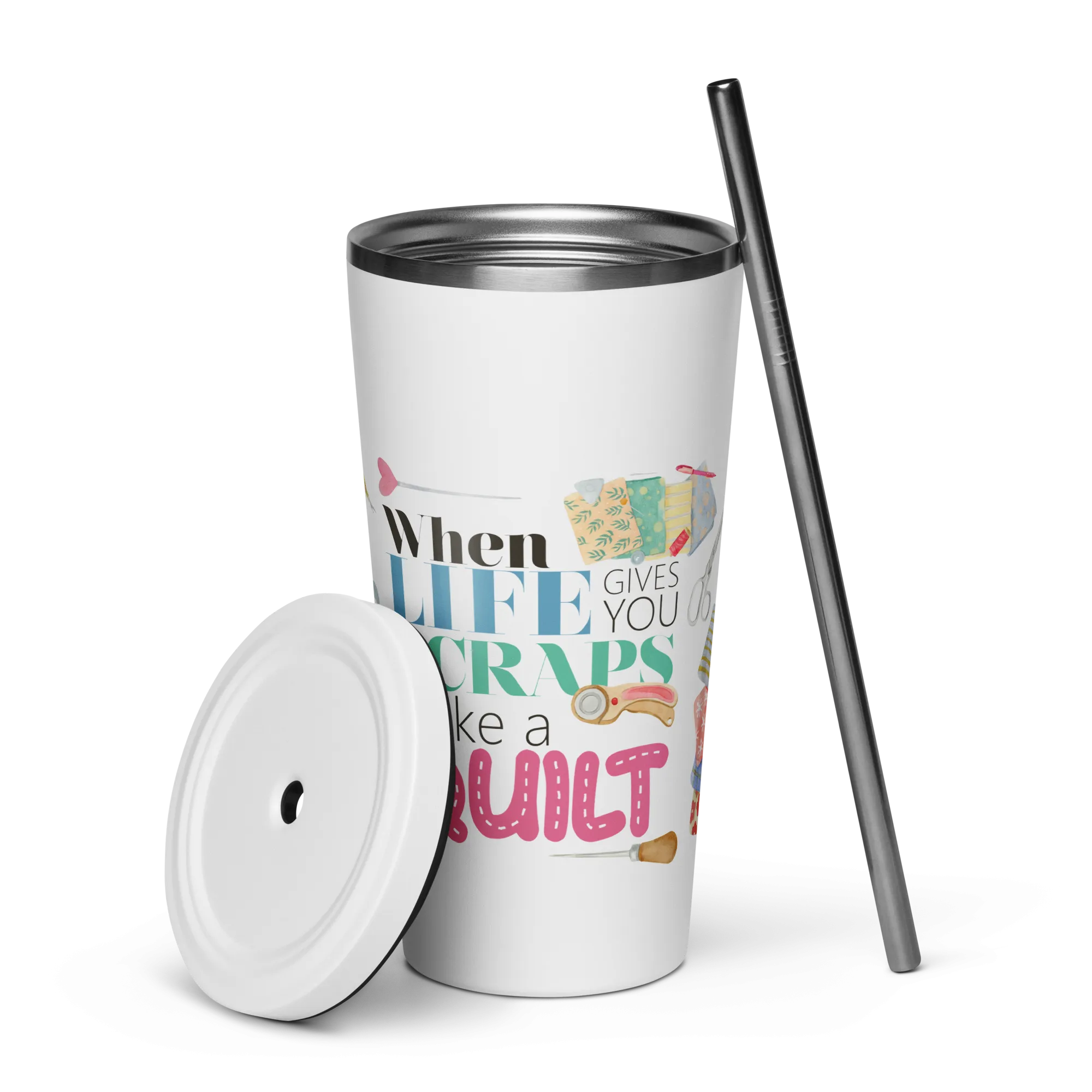 Make a Quilt 20 oz Tumbler