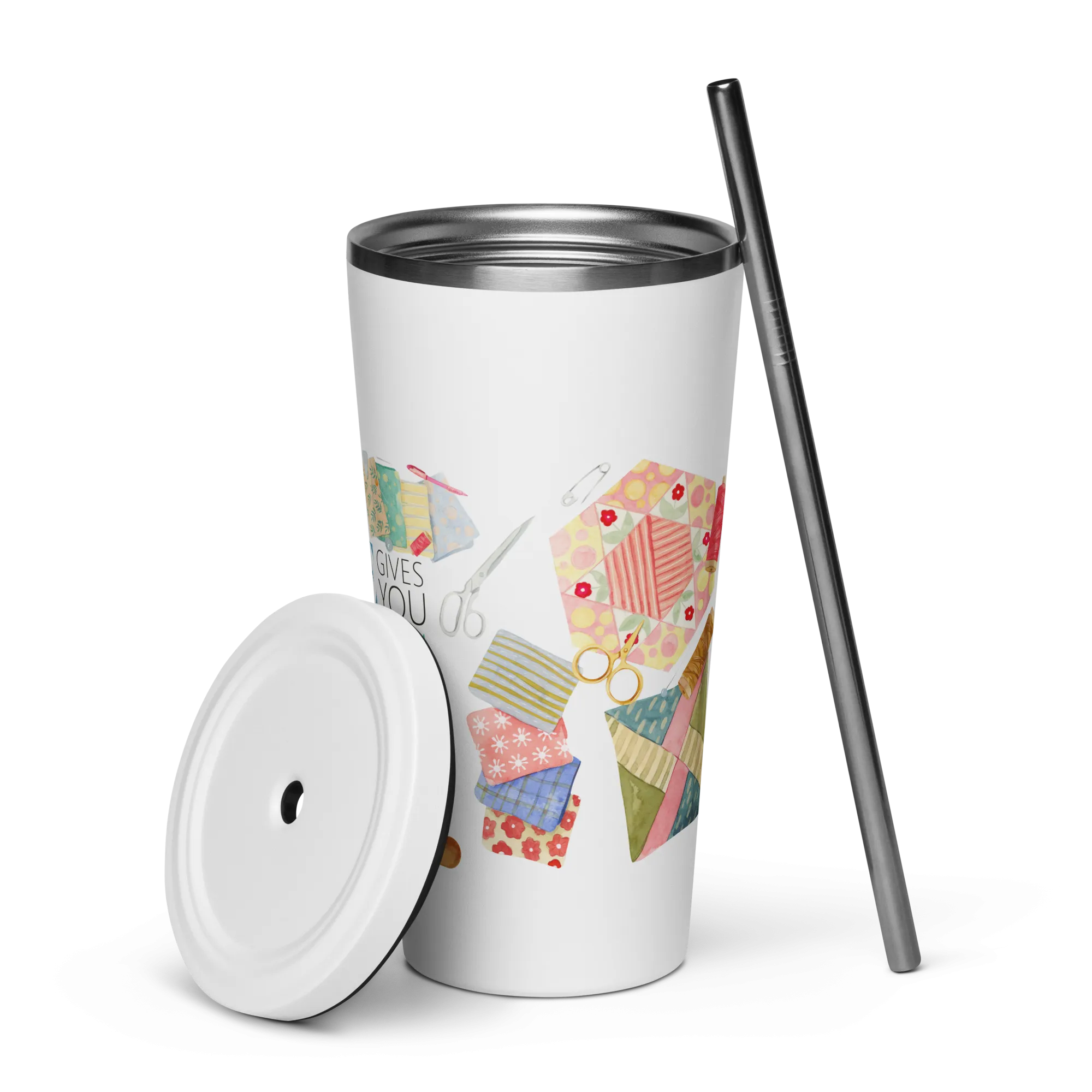 Make a Quilt 20 oz Tumbler
