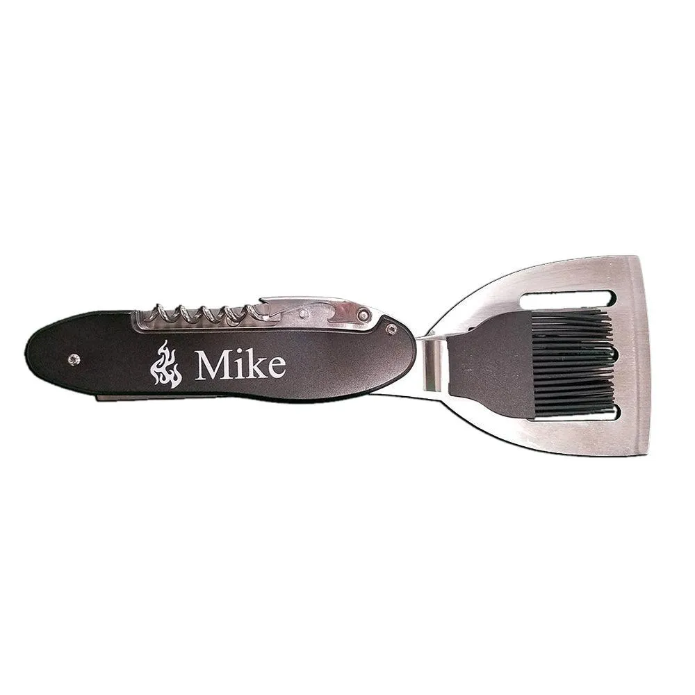 Personalized Laser Engraved 5-in-1 BBQ Tool