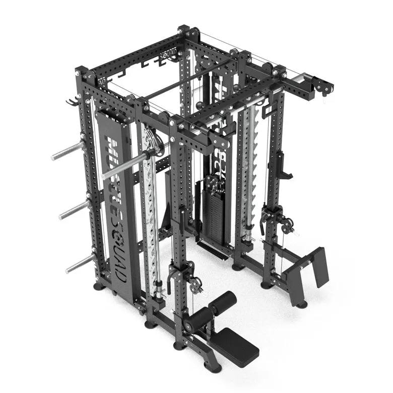 Phase 4 Cable Equipped Multi Functional Squat Rack with Smith Machine