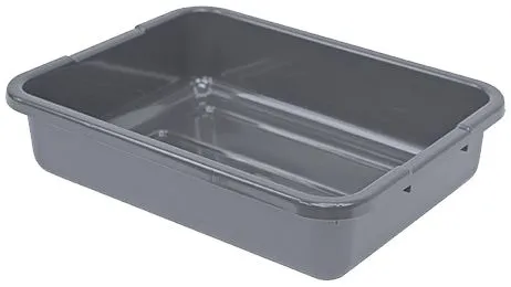 Quantum FSB-21155R All-Purpose Plastic Storage Tubs, 15" x 21" x 5"