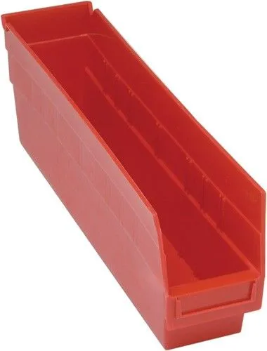 Quantum QSB203 Store-More Shelf Bins, 4.13" x 17.88" x 6"