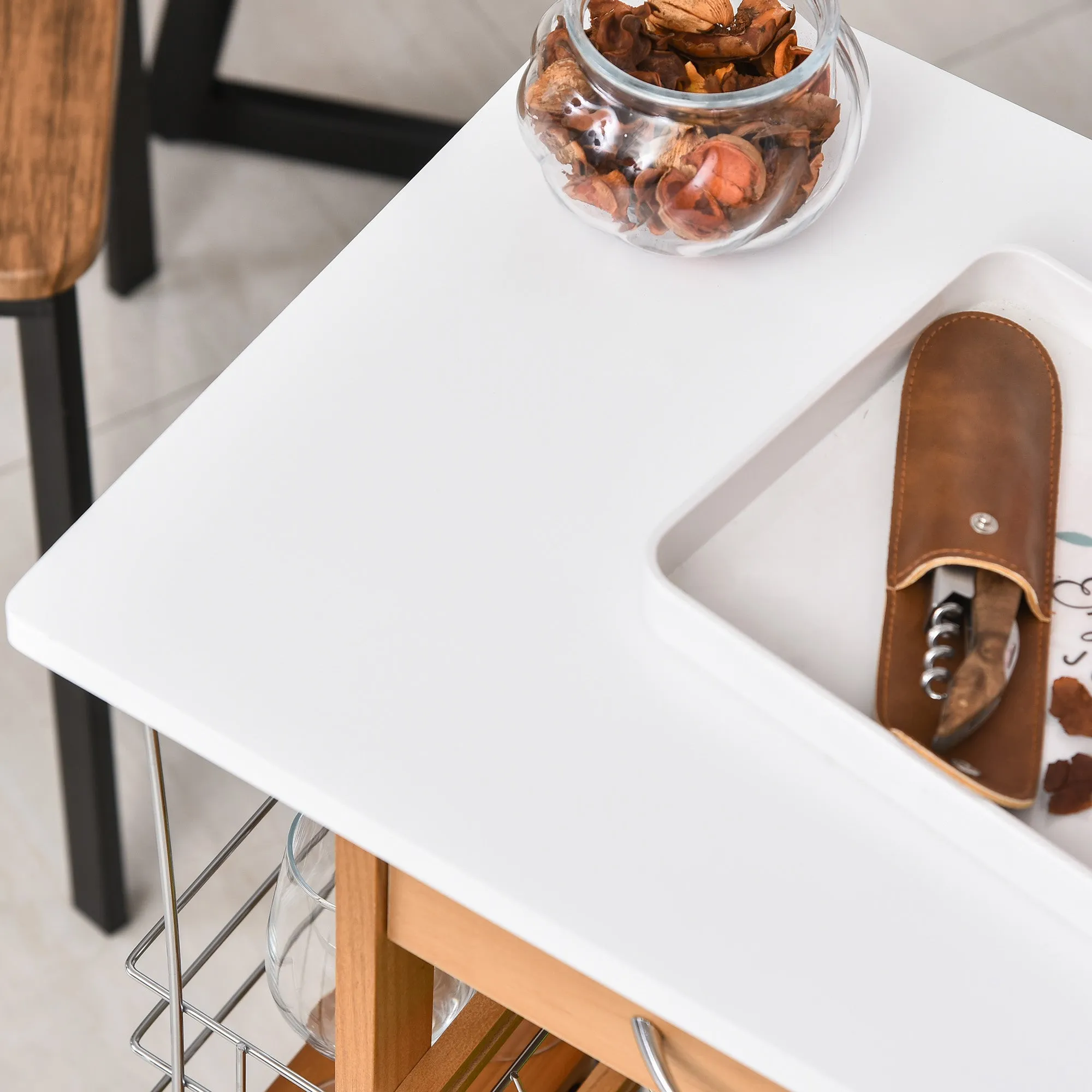 Rolling Kitchen Cart