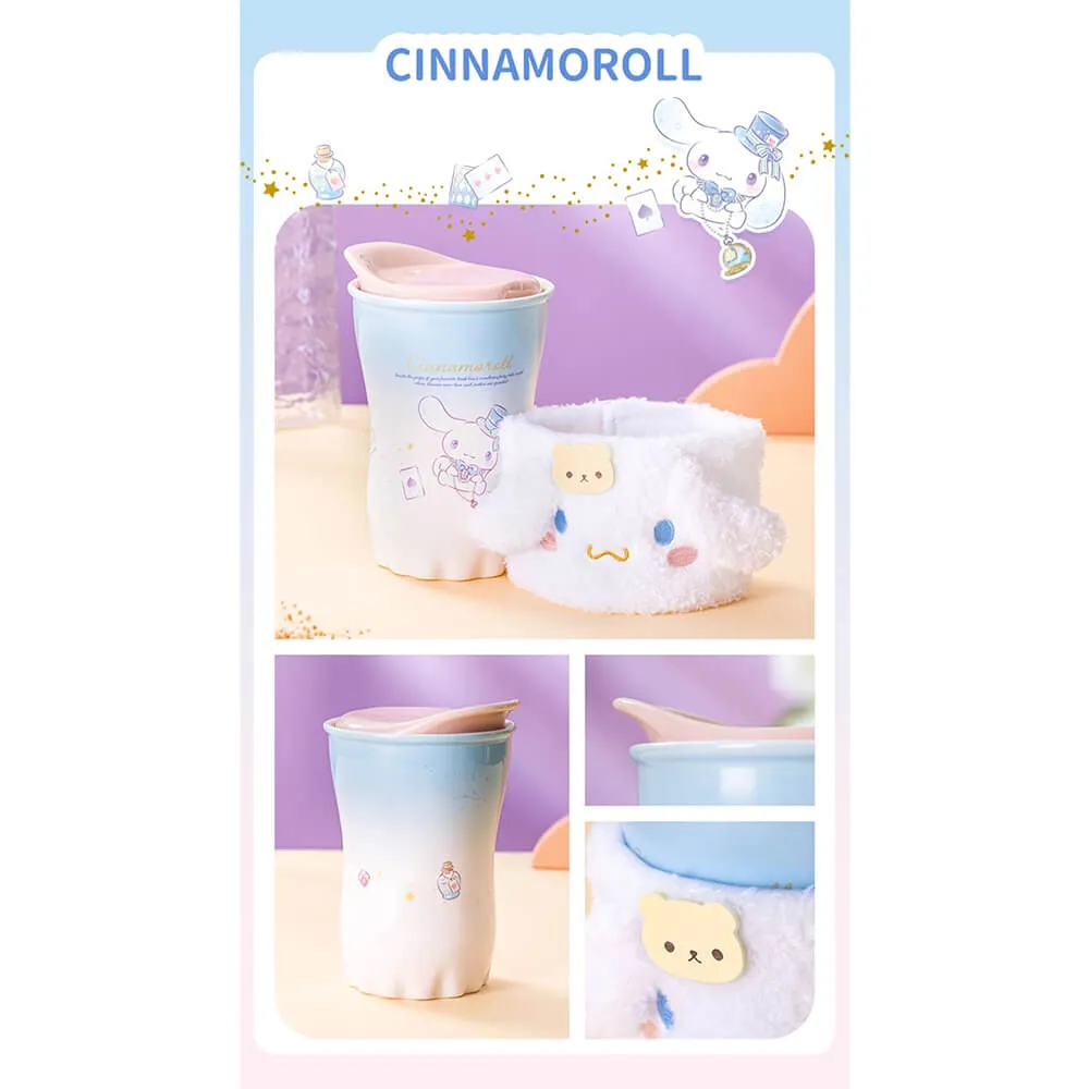Sanrio Ceramic Mug With Plush Cup Sleeve