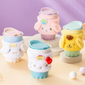 Sanrio Ceramic Mug With Plush Cup Sleeve