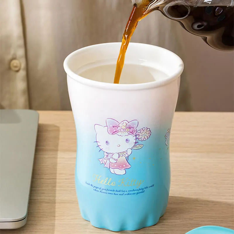 Sanrio Ceramic Mug With Plush Cup Sleeve
