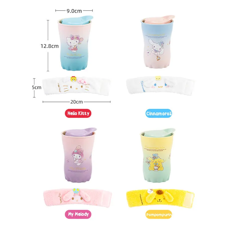 Sanrio Ceramic Mug With Plush Cup Sleeve