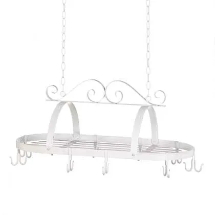 Scrollwork Hanging Pot Holder