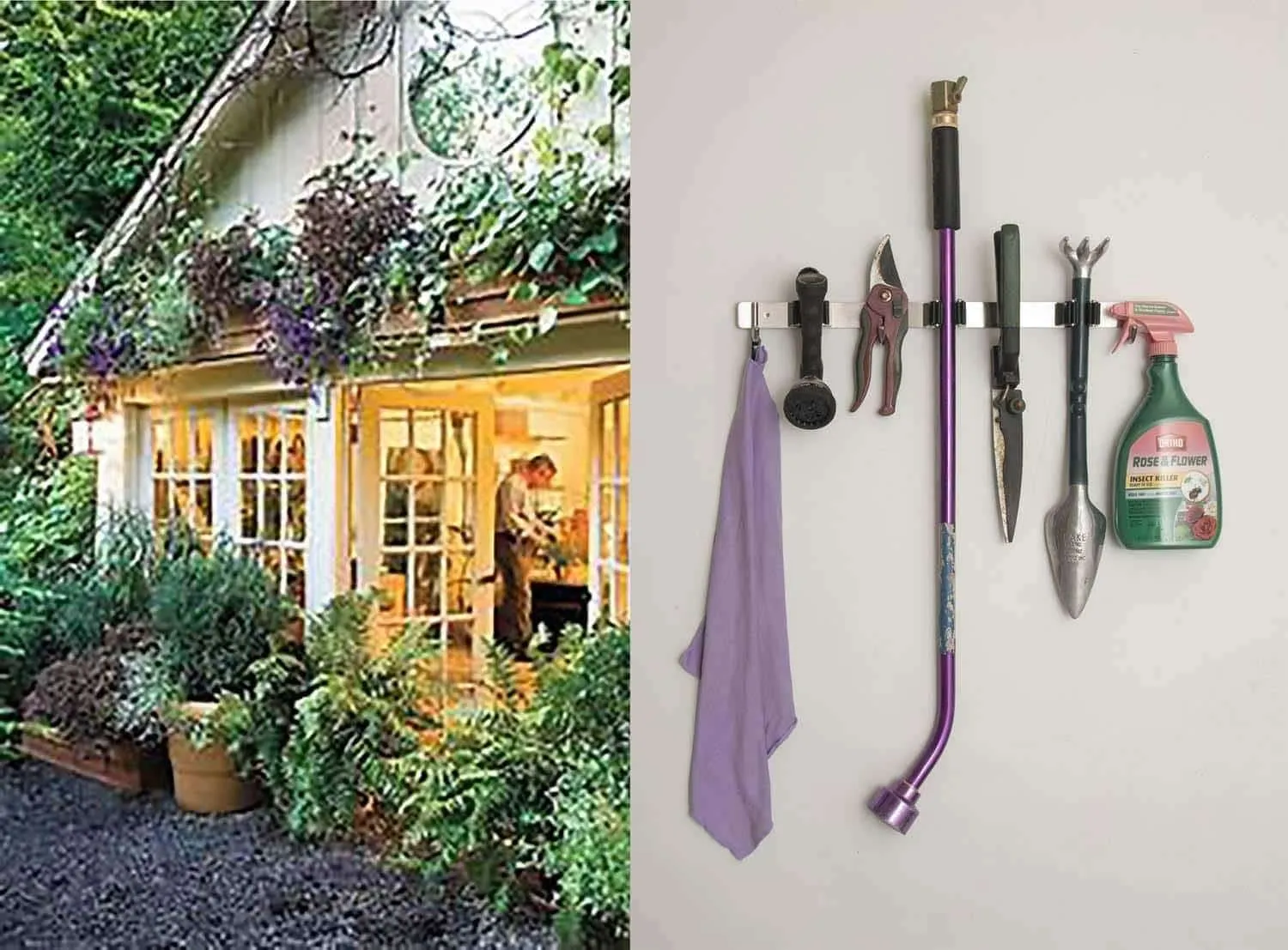 SellSense Mop and Broom Holder Wall Mount, 16" Fastening Locations, Kitchen, Garage, Garden Tool Organizer. The Best Heavy Duty Storage Organizer.