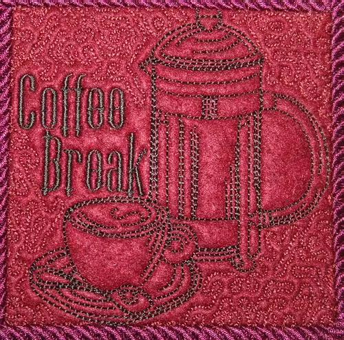 The Perfect Cup Trapunto