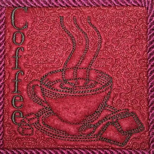 The Perfect Cup Trapunto