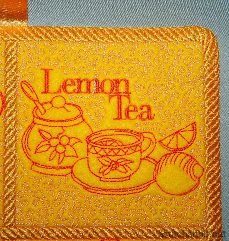 Trapunto Tea with Mum
