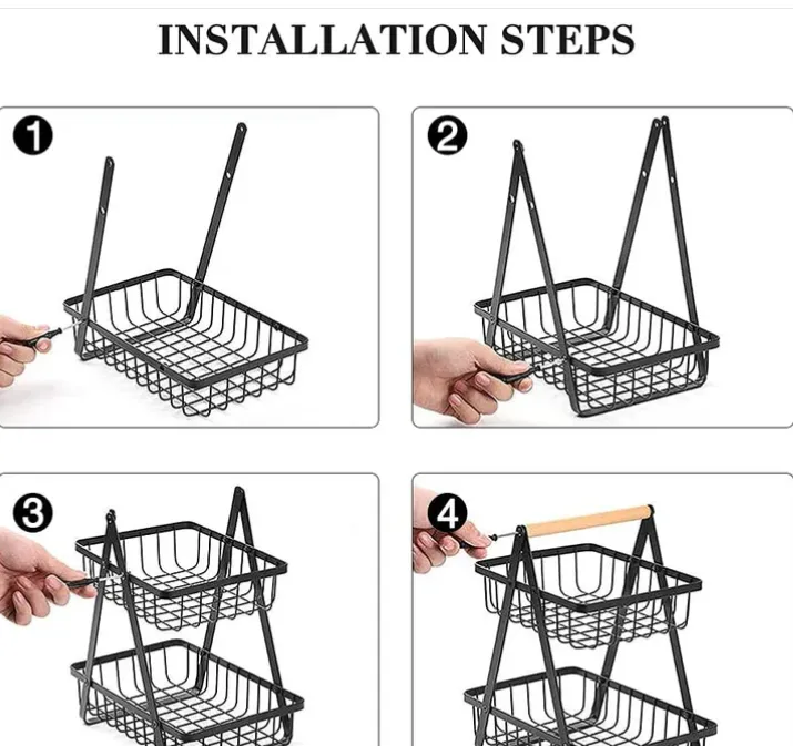 Vegetable and Fruit Basket - Fine Living