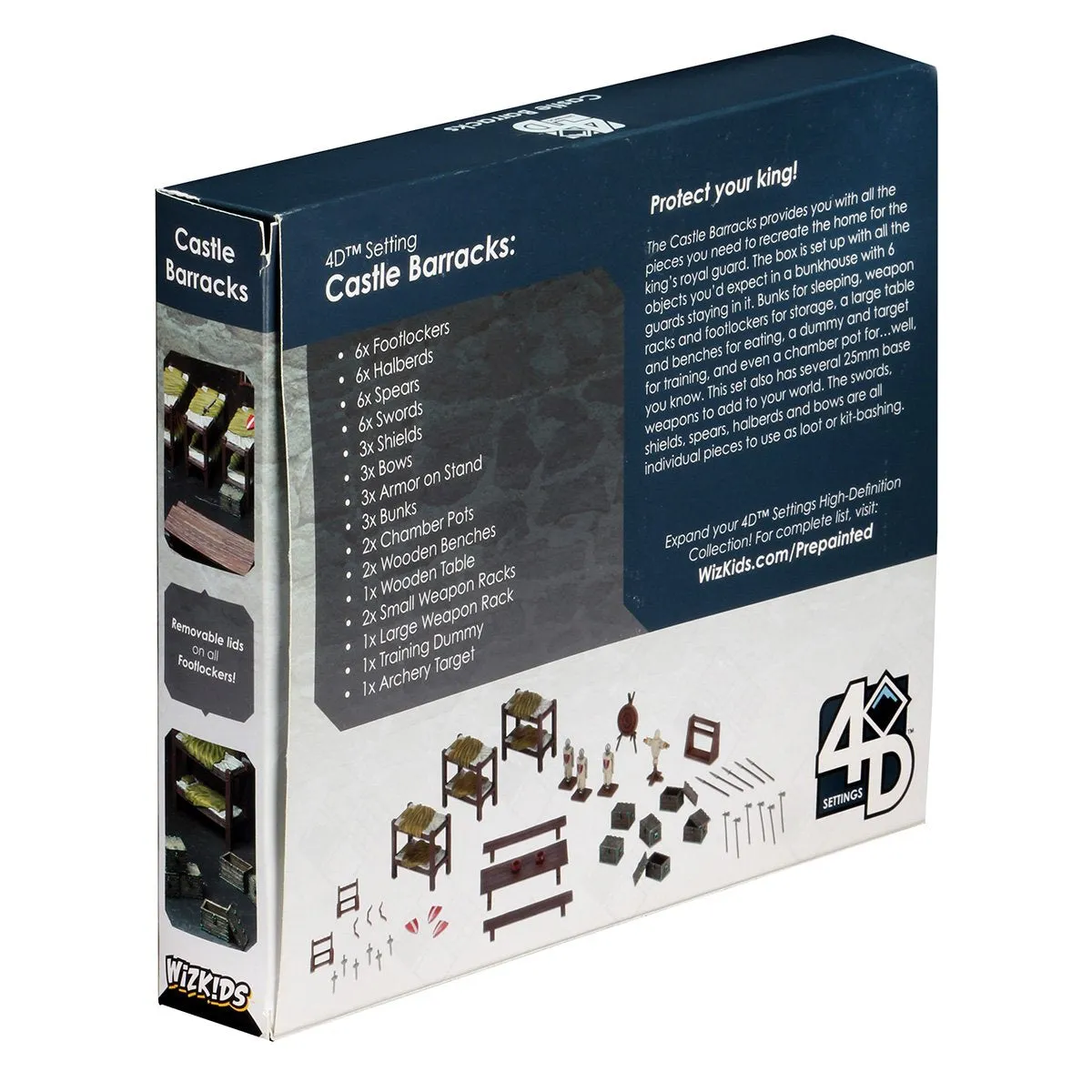 WizKids 4D Settings: Castle Barracks